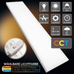 LED ATOMANT Deckenpanel 120x30 cm – 48W mit CCT-Farbwähler & 5000 Lumen – Bild 4