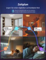 Lepro AI Smart Deckenlampe T1 – 24W RGBCCT mit KI-Lichtdesigner & Musiksync – Bild 7