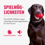 KONG Wobbler Interaktiver Futterspender – Slow Feeder für Mittelgrosse & Grosse Hunde – Bild 5