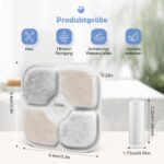 18er Set Katzenbrunnen Filter für Catit Pixi – Dreifach-Filtersystem mit Aktivkohle – Bild 4