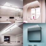 Karrong LED Spiegelleuchte 40cm mit Fernbedienung – Dimmbar 3 Farbtemperaturen IP44 – Bild 7