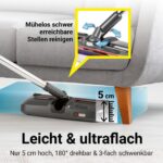 CLEANmaxx Akkubesen kabellos – 1.200 U/min mit Anti-Haar-System & LED für Teppich – Bild 5