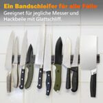 AUSTEIN® TG2002 Elektrischer Bandmesserschärfer – Konvexer Profi-Schliff mit 4 Körnungen – Bild 5