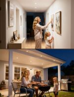 HOMEOW 20er Set LED Einbaustrahler 230V 68–90mm – 5W Spots mit Farbtemperatur-Wahlschalter – Bild 9