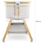 Moby-System DREEMY 3in1 Babybett – Beistellbett, Reisebett & freistehendes Bett für Neugeborene – Bild 8