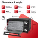TurboWave BIO Dörrgerät 14 L – Metallkonstruktion, 30–80°C, Timer & Rezepte – Bild 3