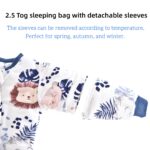 Chilsuessy Baby Winterschlafsack mit abnehmbaren Ärmeln – Wärmend & Praktisch für 95–105 cm – Bild 4