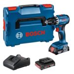 Bosch Professional GSR 18V-45 Akku Bohrschrauber – 45 Nm mit 2x Akkus & Ladegerät