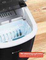 KitchenBrothers Eiswürfelmaschine – 12 kg Eis/24h, 2 Liter Tank, leise – Bild 5