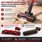 monmecd 4-in-1 Akku-Staubsauger mit HEPA-Filter – 49 Min Laufzeit für alle Böden – Bild 3