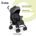 Lionelo Irma Buggy – Leichter Kinderwagen 7 kg mit Liegeposition & Einhand-Faltsystem – Bild 3