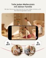 Momcozy BM04 Smart WLAN Babyphone mit Kamera – 1080P Monitor mit Bewegungserkennung – Bild 5