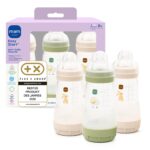 MAM Easy Start Anti-Colic Babyflasche 3x 260 ml – Sanfte Ernährung ab Geburt