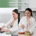 haakaa Silikon Milchpumpe 100 ml – Manuelle Brustpumpe mit natürlicher Saugkraft für Stillende – Bild 7