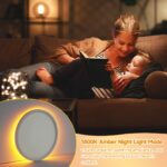 NEEMOSI LED Deckenleuchte 24W dimmbar mit Fernbedienung & Timer – Ø29,5cm für jeden Raum – Bild 7