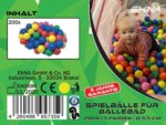 EKNA Spielbälle 200-600er Set Ø5,5cm – TÜV-geprüft für Bällebad & Kinderzimmer – Bild 8
