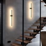 ZMH LED Wandlampe 60cm Schwarz – 3000K Warmweiss Up-Down Flurlampe für Innen – Bild 6
