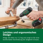 Bosch UniversalImpact 18 Akku-Schlagbohrschrauber – 3-in-1 System mit 2 Akkus & Koffer – Bild 6