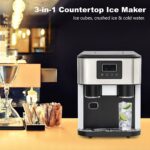 chennnls 3-in-1 Eismaschine – 16 Eiswürfel in 7–9 Min für Zuhause & Büro – Bild 2