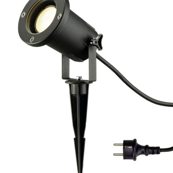 SLV NAUTILUS XL Erdspieß-Strahler – IP65 Außenleuchte für Garten & Terrasse