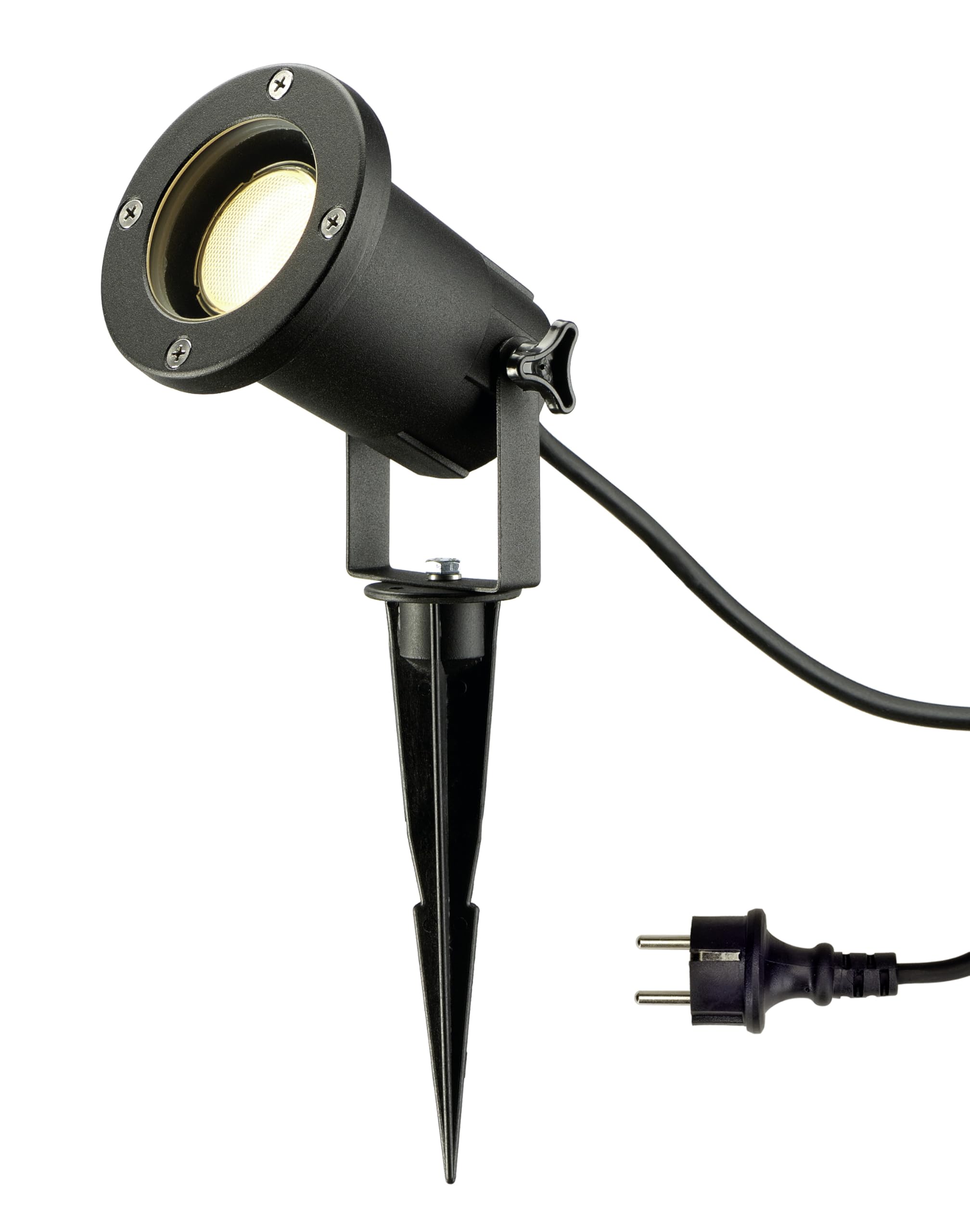 SLV NAUTILUS XL Erdspieß-Strahler – IP65 Außenleuchte für Garten & Terrasse