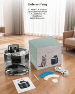 LEVVUE 3.5L Katzenbrunnen Kabellos mit Bewegungsmelder – Intelligenter Trinkbrunnen für Katzen – Bild 8