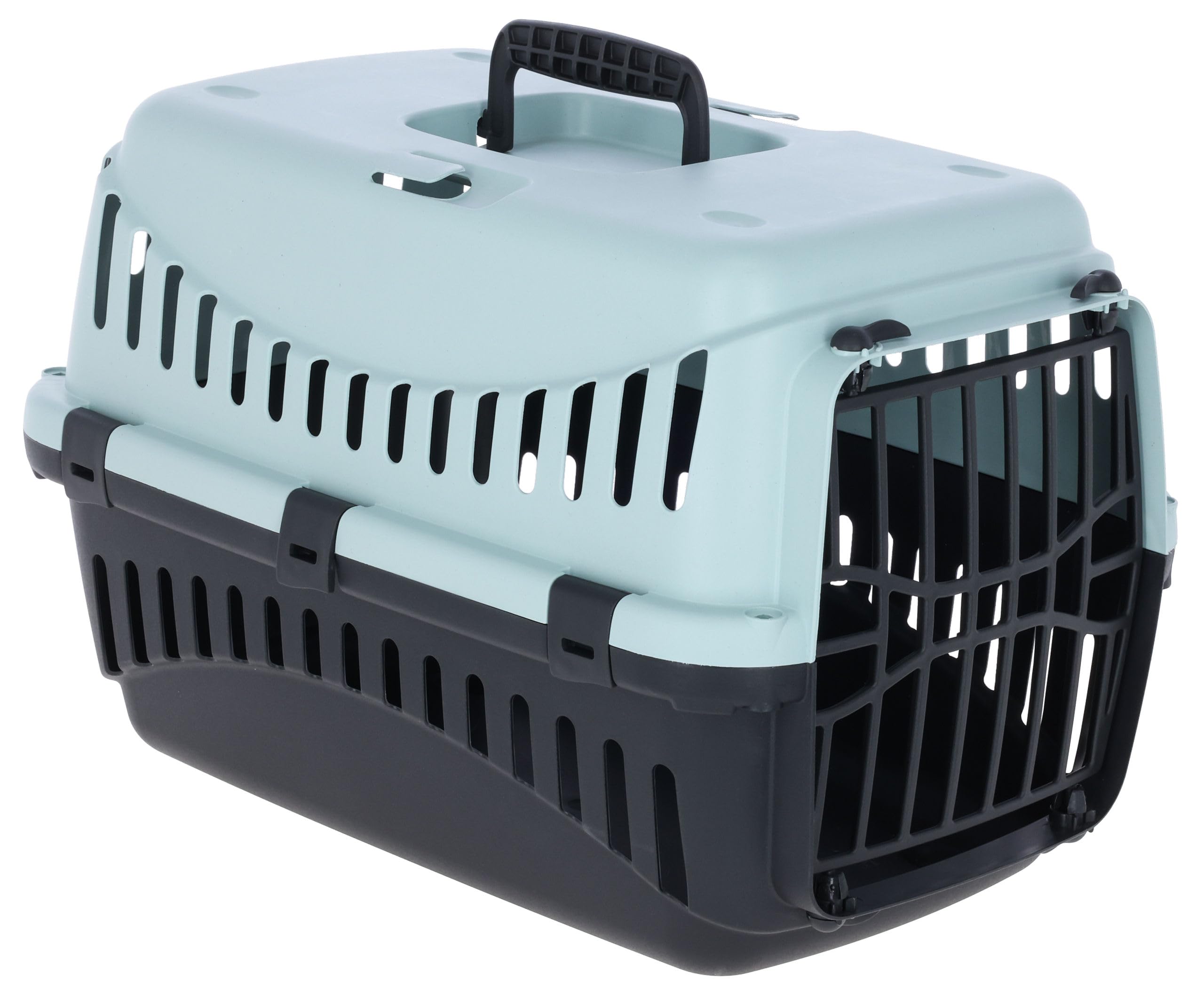 Kerbl Pet Transportbox Expedition 45×30×30 cm – Stabile Kunststoffbox für Katzen & Hunde