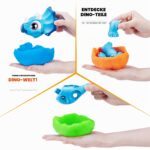 ZURU Smashers Junior Dino Dig Ei (Triceratops) – Dinosaurier Ausgrabungs-Spielset für Kleinkinder – Bild 4