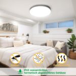 genatu LED Deckenleuchte IP65 22W 3080lm 4000K – Wasserfest für Bad & Küche – Bild 2