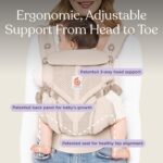 Ergobaby Omni Classic Babytrage – 4 Positionen von Geburt bis 48 Monate – Bild 8