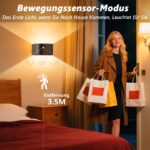KagoLing LED Wandleuchte mit Bewegungssensor & Fernbedienung – 4000mAh Akku, 3 Farben – Bild 3
