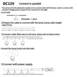 LED Einbaustrahler 12V 1W Set 9er Warmweiss 3000K – IP65 Deckenspots für Bad & Küche – Bild 7