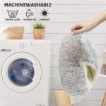 Fashionapple Katzenbett Höhle – Flauschiges Plüsch-Donut mit Kapuze für Katzen & Welpen – Bild 6