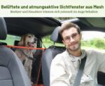 pecute Hundesitzbezug 135x63 cm mit harter Unterseite – Wasserdicht & rutschfest für Autos – Bild 5