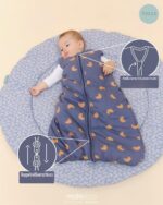 molis & co Baby Schlafsack 2.5 TOG – Ganzjahres Babyschlafsack aus Bio-Baumwolle für 6–18 Monate – Bild 3