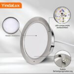 YindaLux LED Einbaustrahler 3er Set 230V – 3W 300LM 4000K IP44 Neutralweiss – Bild 4
