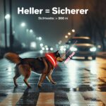 MASBRILL LED Leuchthalsband Hund Grösse S – USB-aufladbar mit 3 Lichtmodi – Bild 5
