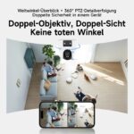 VSTARCAM 6MP Doppelobjektiv Überwachungskamera – 360° PTZ mit KI-Tracking & Farbnachtsicht – Bild 2