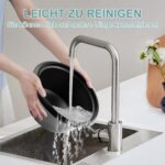 Macook Mini Reiskocher 0,6 L – 1-Tasten-Automatik für 1–3 Personen – Bild 8