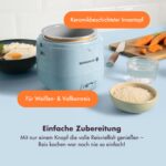 Reishunger Mini Reiskocher 0,3L – Keramikbeschichtung für 1-2 Portionen – Bild 6