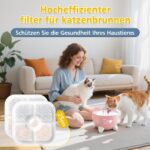 25er Set Katzenbrunnen Filter für Cat Pixi – Dreifach-Filtersystem mit Aktivkohle – Bild 7