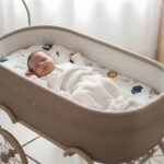Totsy Baby Spannbettlaken Set 75x35 cm – 2 Bezüge + Matratzenschoner wasserdicht – Bild 2