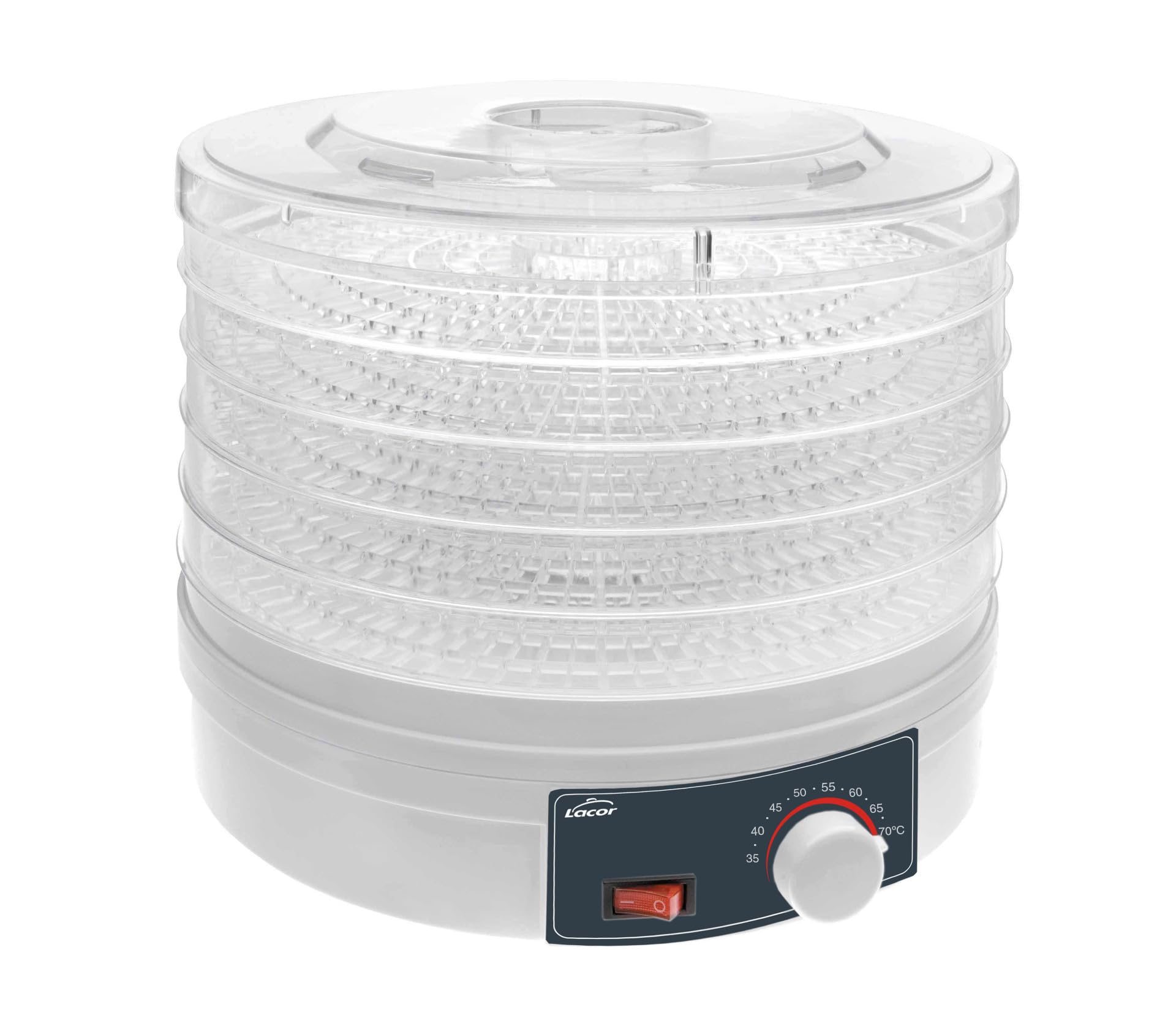 LACOR Dörrautomat 245 W – Profi-Dörrgerät mit 5 Ebenen & Temperaturregelung