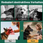 Mayerzon Weicher Korbmaulkorb L – Komfortabler Beissschutz für mittelgrosse bis grosse Hunde – Bild 7