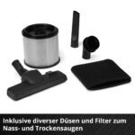 Einhell Nass-Trockensauger TE-VC 2580 SACL – 1100 W, 25-L-Behälter mit HEPA-Filter – Bild 5
