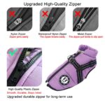 LUOWAN Hundemantel mit Geschirr – Wasserdicht & Warm für kleine Hunde – Bild 2