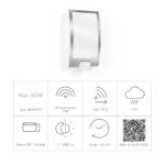 Steinel L 22 S Sensor-Aussenwandleuchte mit 180° Bewegungsmelder – Edelstahl-Design für sicheren Hauseingang – Bild 4