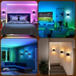 SURPALIG Wandleuchte Akku 2er Set – 16 Farben RGB, 6000 mAh, ohne Stromanschluss – Bild 6