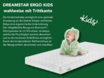DREAMSTAR Ergo Kids Junior Kindermatratze 80x160 cm – Öko-TEX® zertifiziert für sicheren Schlaf – Bild 4