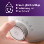 Philips Avent Fläschchenwärmer SCF358/00 – Intelligente Temperaturregelung für sichere Babyernährung – Bild 4